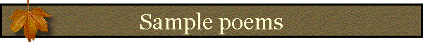 Sample poems